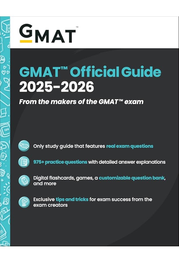 Amazon | GMAT Official Guide 2024-2025: Book + Online Question