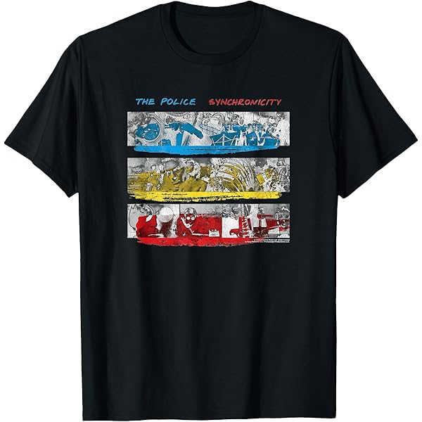 Amazon | The Police Rock Music Band Ghost In The Machine T