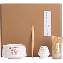 Amazon | 茶道具 セット 抹茶 セット 百本立 茶筅 茶筅立て 茶杓