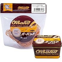 Amazon.co.jp: 輪ゴム 【 オーバンド #14 】 アメ色 #16より1つ小さい