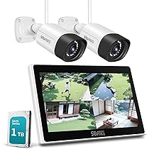 Amazon.co.jp: 【双方向音声・1TB HDD内蔵 】 防犯カメラ ワイヤレス