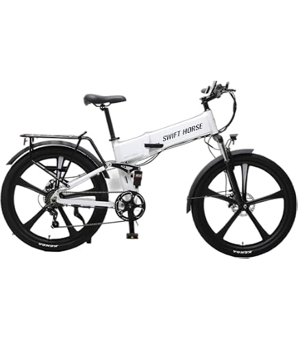 Amazon | SWIFT HORSE 2 ver.2 折り畳み電動アシスト自転車 26インチ