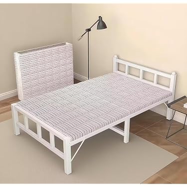 TUIYIDUO 折りたたみ簡易ベッド(ホワイト, 190x70x37.5cm) Amazon.co.jp 最新リリース: アウトドア用折りたたみベッド の新着