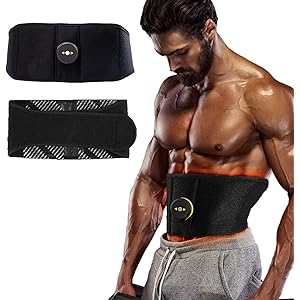 EMS 腹筋ベルト 腹筋パッド EMS ベルト 腹筋マシン器具 延長ベルト 液晶表示 USB充電式 消耗ジ ェルシート不…