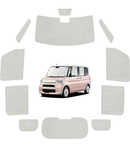 Amazon.co.jp: サンシェード タント LA600/610系 LA600S LA610S CAR