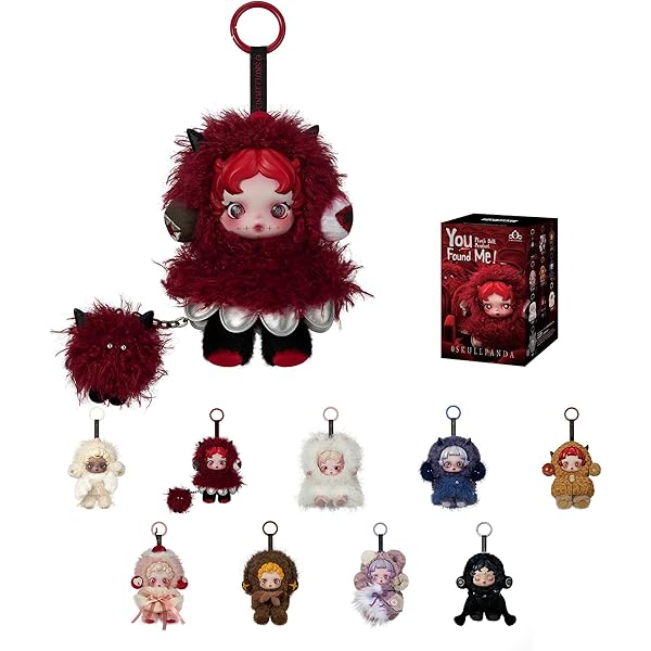 Amazon.co.jp: [POP MART] SKULLPANDA You Found Me! シリーズ
