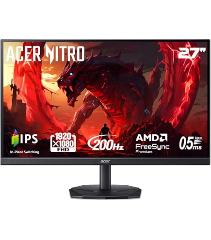 Amazon.co.jp: Acer Nitro KG241Y Sbiip 23.8” Full HD (1920 x 1080