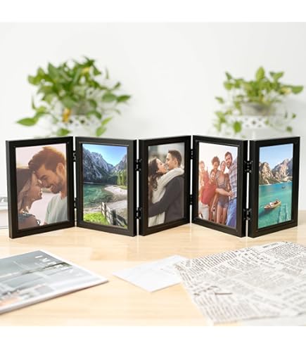 Amazon.co.jp: [XYJP] インテリア 写真立て ギフト フォトフレーム 5連