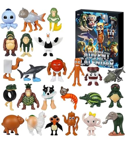 Amazon.co.jp: 24点入り トゥントゥントゥンサフール フィギュア