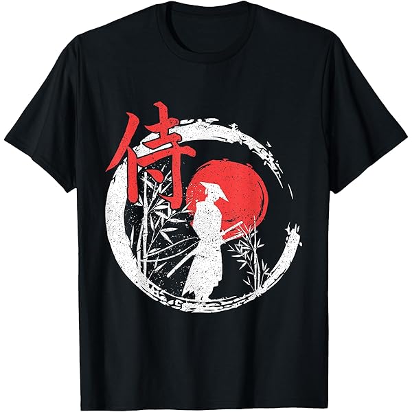 Amazon | サムライ沖縄日本アジアのレトロなデザイン Tシャツ