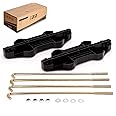 10L0L Golf Cart Battery Hold Down Fitting for Yamaha Drive G29,Zinc Plated Battery Hold Down Rod 12.5 Inch J-Bolt&Nut and Pla