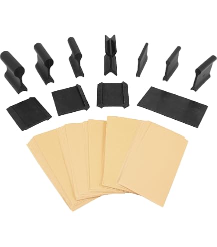 Hyde Tools 46804 Flexible Nylon Stripping Brush With Plastic Scraper – 1-1/8 X 2-1/4 Inch Brush Area