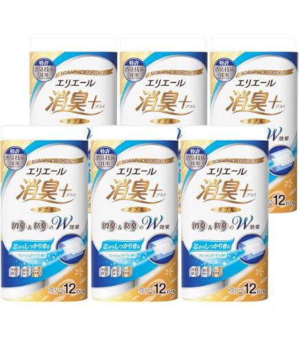 Amazon.co.jp: フルーツバスケット消臭INピーチ ダブル27.5m 12Rx8P