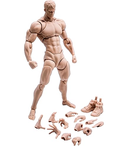 可動式フィギュア アートスタイル 2体セット Amazon.co.jp: WIND TOYS 1/12スケール PVC&POM製 超可動フィギュア