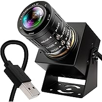 USBカメラ 4K 120fps 1080P　12MP　3倍手動光学ズームレンズ Amazon.co.jp: ELP 4Kカメラ 光学10倍ズーム Webカメラ 5-50mm