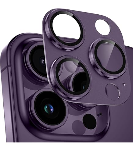 Amazon | ZXZone For iPhone 14 Pro Max / 14 Pro カメラフィルム