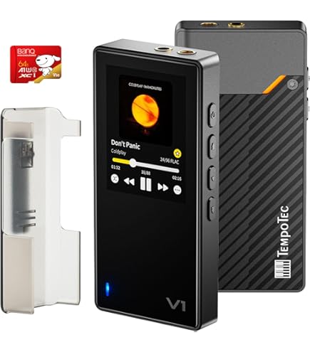 Amazon.co.jp: TempoTec V6 Hi-Resデジタルオーディオプレーヤー、HIFI