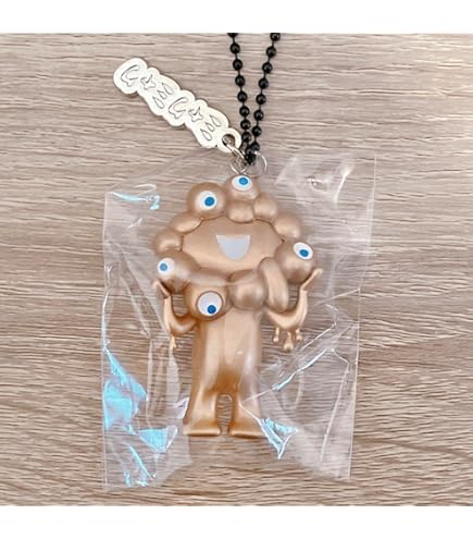 Amazon.co.jp: ミャクミャク 立体キーホルダー プレート ゴールド