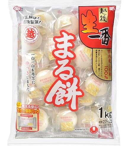 もち Amazon | 岩塚製菓 きなこ餅 桔梗信玄餅味 18枚×12入 | 岩塚製菓