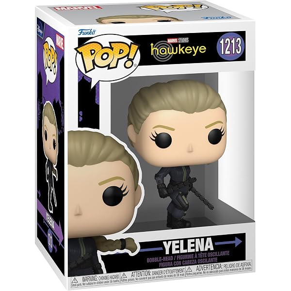 Funko FU59481 POP! Television Hawkeye Kate Bishop with Lucky the