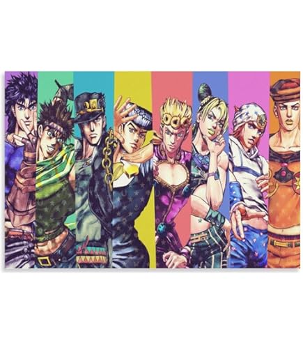 Amazon.co.jp: 『ジョジョの奇妙な冒険 Part』A1グラフィックポスター