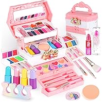 Amazon | Dazvmox メイクセット おもちゃ 女の子 キッズコスメ
