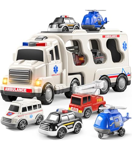 パトカー 消防車 ショベルカー ヘリコプター 他 ラジコンまとめ売り 81kRlD4+mjL.jpg_BO30,255,255,