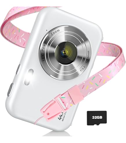 Amazon.co.jp: 44MP 充電式デジタルカメラ、1080P 2.4 インチ