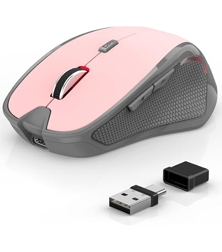 早い者勝ち❣️ ワイヤレスマウスBluetooth 5.0 USB-C US Amazon | ワイヤレスマウス Bluetooth 5ボタン 左右クリック静音 USB