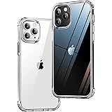 ONES HD全透明 iPhone 11Pro ハード ケース 米軍MIL規格 超耐衝撃 エアバッグ 〔 高靭性強化PCガードボード ✚ 高弾性衝撃吸収TPUバンパー 〕『 画面 · レンズ保護、Qi充電 』 滑り止め 超軽量 持ちやすい 美しい 黄
