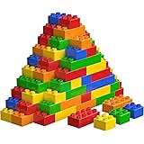 HIUME 70ピース5色の基礎ブロックセット レゴデュプロ互換 アンパンマンブロック互換 子供の知育玩具 積み木 幼稚園 クリスマスプレゼント
