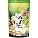 モランボン 旨だし仕込み ねぎ塩鍋用スープ 750g×10パック
