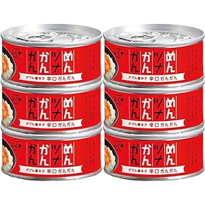 めんツナかんかん(辛口) 90g×6個