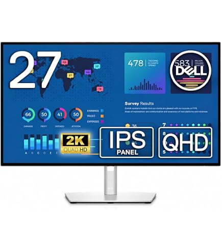 Amazon.co.jp: 【整備済み品】 Dell U2722D 27インチ WQHD モニター
