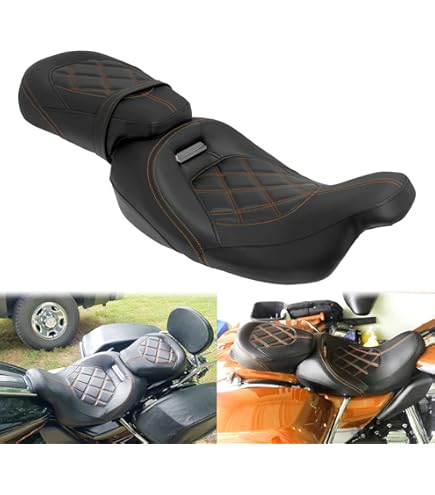 ハーレー　ツーリング　シート ハーレー｜08～ツーリング スーパーローシートプレーン ユーロ