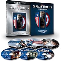 キャプテン・アメリカ:4K UHD 3ムービー・コレクション [4K ULTRA HD+ブルーレイ] [Blu-ray]
