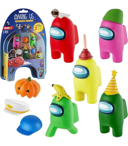 Amazon.co.jp: Among Us クルーメイトフィギュア 8個パック デラックス