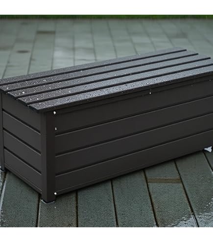 アルミス 樹脂製ベンチストッカーボックス ブラック Amazon.co.jp: アルミス 樹脂製ベンチストッカーボックス (ブラック