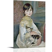 Amazon.co.jp: ジュリー・マネの肖像 ポスター 1887 年に