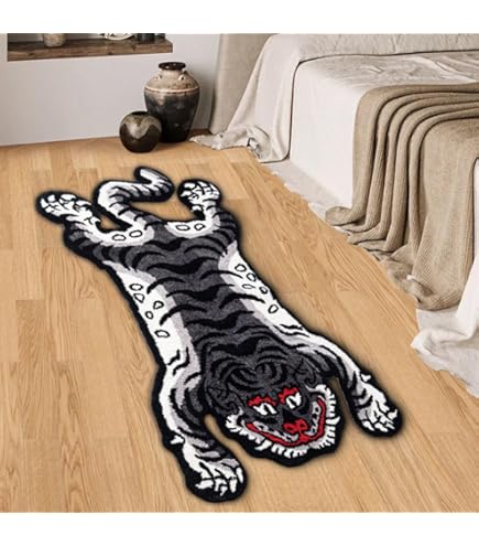 Amazon.co.jp: チベタンタイガーラグ ミディアム DETAIL Tibetan Tiger
