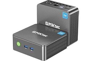GMKtec ミニpc 最新第12世代インテルAlder Twin-N150 mini pc Windows 11 Pro DDR4 16GB+512GB SSD 4コア/4スレッド 最大周波数3.6GHz WIFI6/BT5.2 TDP 6W 小型