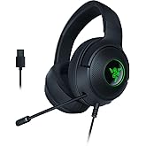 Razer Kraken V3 X Wired USB Gaming Headset: Lightweight Build - Triforce 40mm Drivers - HyperClear Cardioid Mic - 7.1 Surroun