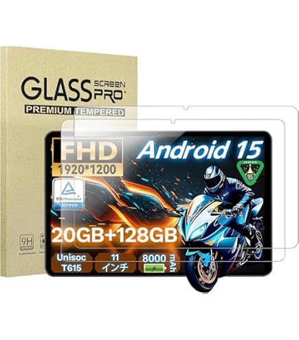 Amazon.co.jp: Alphawolf LPad3 Android 15 タブレット 11インチ Wi-Fi