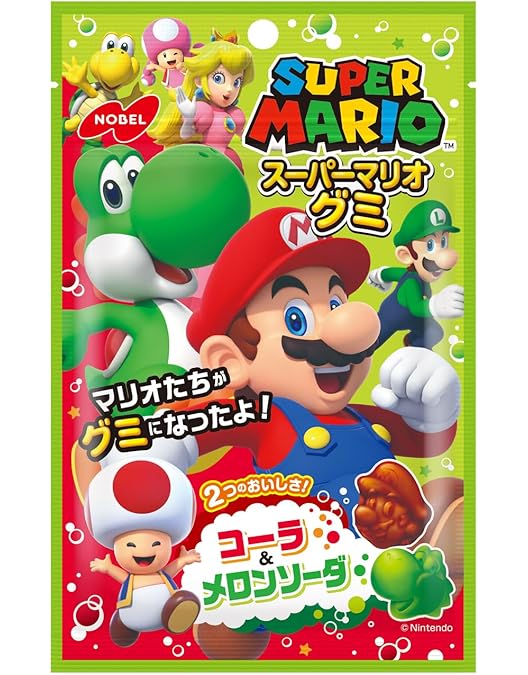 Amazon.co.jp: グリコ ペロティ スーパーマリオ 20g 12コ入り : 食品