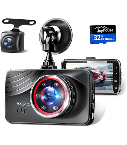Amazon.co.jp: ドライブレコーダー 前後カメラ 【2025業界新登場&1440P