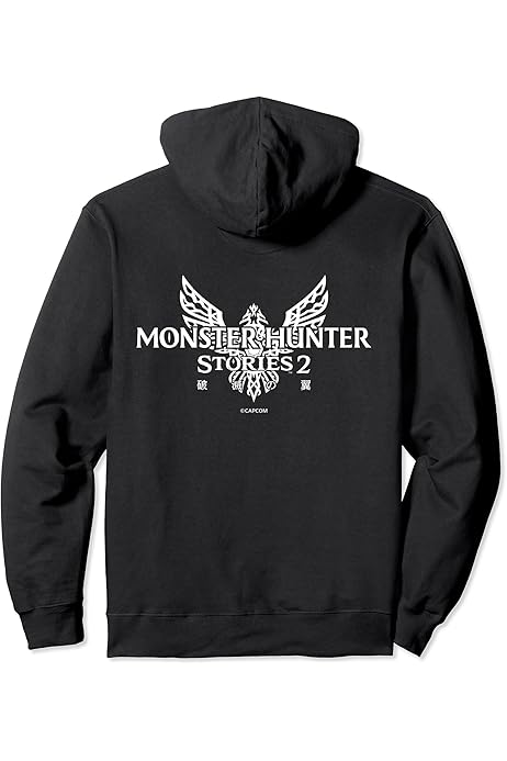 Amazon | モンスターハンター リオレウスとアイルーの海水浴 パーカー 