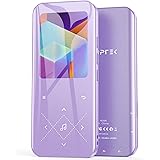32GB AGPTEK MP3プレーヤー Bluetooth5.3 [PSE認証済] ウォークマン 2.4インチ大画面 音楽プレーヤー 金属フレーム オシャレ ロスレス音質 48H音楽再生時間 音楽プレーヤー ダイレクト録音 Line-in機能 スピ