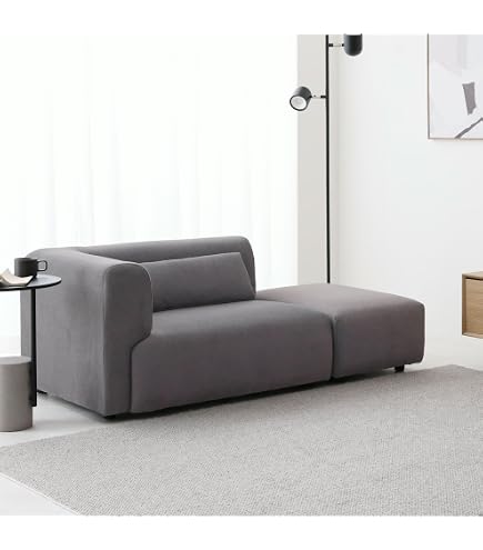 Amazon｜MOKUTO コンパクトソファ ローソファー 2人掛け ふたりがけ