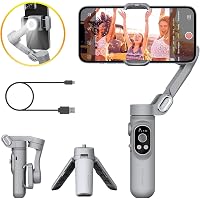 Amazon.co.jp: AOCHUAN SMART XE スマホ ジンバル 三脚付き 折りたたみ 