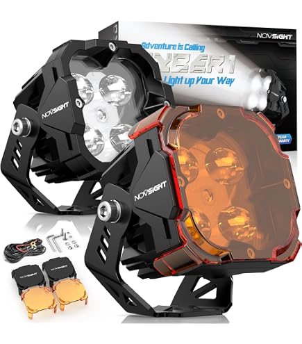 Amazon | GUN125 ハイラックス LED デイライト 4EYES フォグランプ